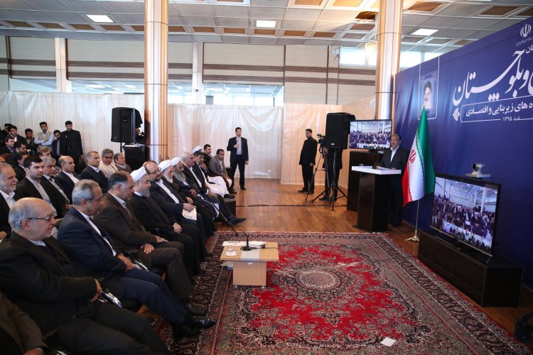 بهره برداری از پروژه های زیربنایی و اقتصادی استان سیستان و بلوچستان 