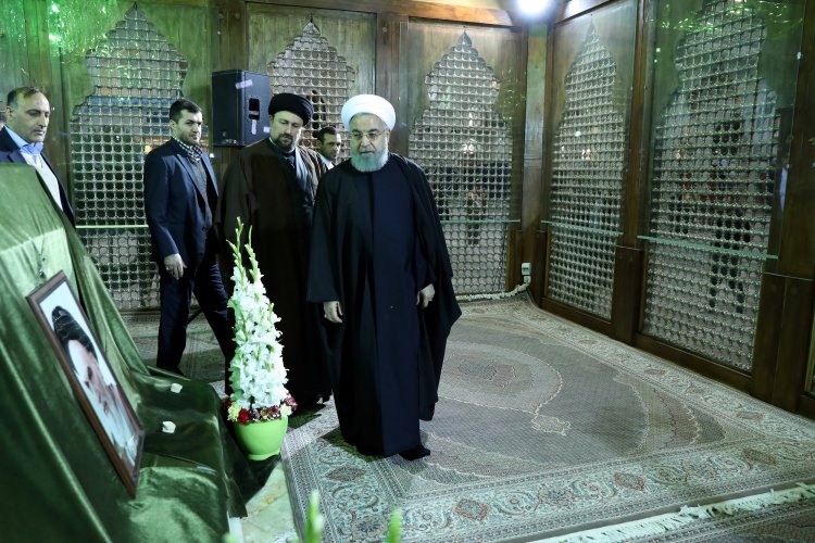 تجدید میثاق رییس جمهور و اعضای هیات دولت با آرمانهای امام راحل و شهیدان