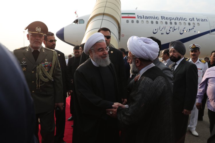 رییس جمهوری اسلامی ایران وارد هندوستان شد
