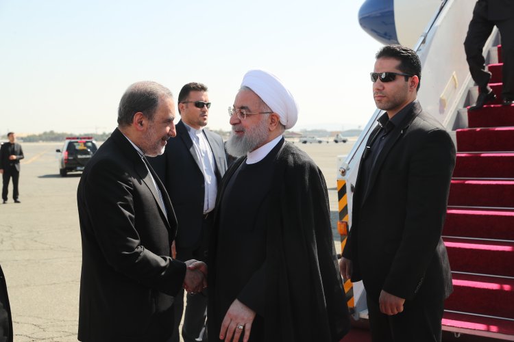 دکتر روحانی وارد تهران شد