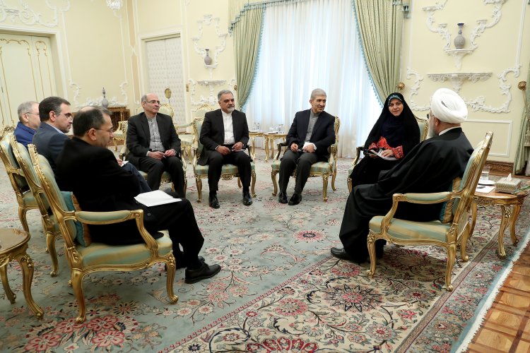 سفرای جدید ایران در 4 کشور جهان با دکتر روحانی دیدار کردند
