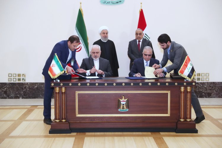 امضای ۵ سند همکاری مشترک میان ایران و عراق