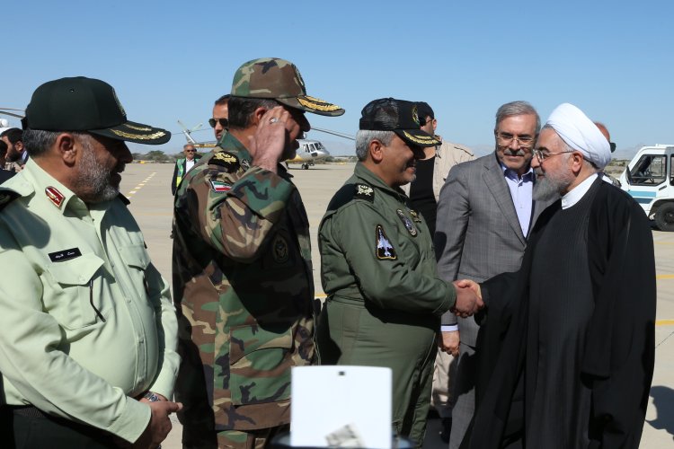 دکتر روحانی وارد استان سیستان و بلوچستان شد

