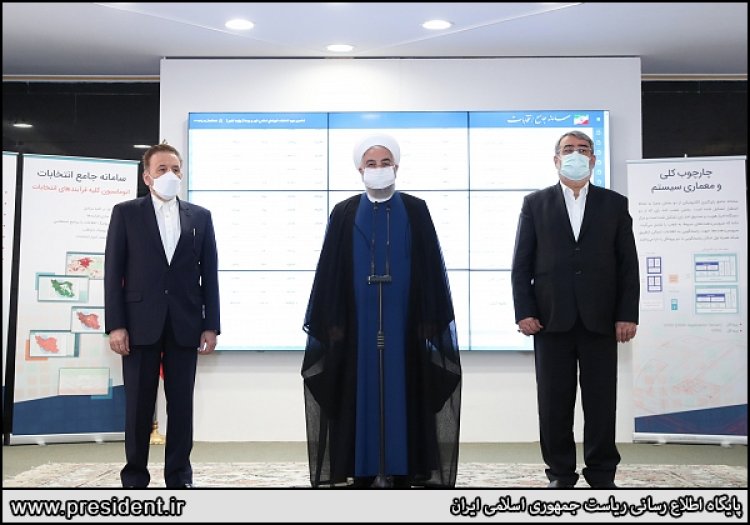 انتخابات ریاست جمهوری از مهمترین انتخابات کشور است/ همه جهان امروز به انتخابات ایران نگاه می‌کنند/ امیدوارم حضور و مشارکت بالای مردم موجب مایوس شدن دشمنان شود/ دعوت دوباره از مردم برای حضور در پای صندوق‌های رای/ تاکید بر ضرورت حفظ سلامت مردم و صیانت از آراء در فرایند انتخابات/ حتی یک مورد ناامنی در انتخابات نداشته ایم/ ابراز امیدواری به الکترونیکی شدن همه مراحل انتخابات در آینده نزدیک