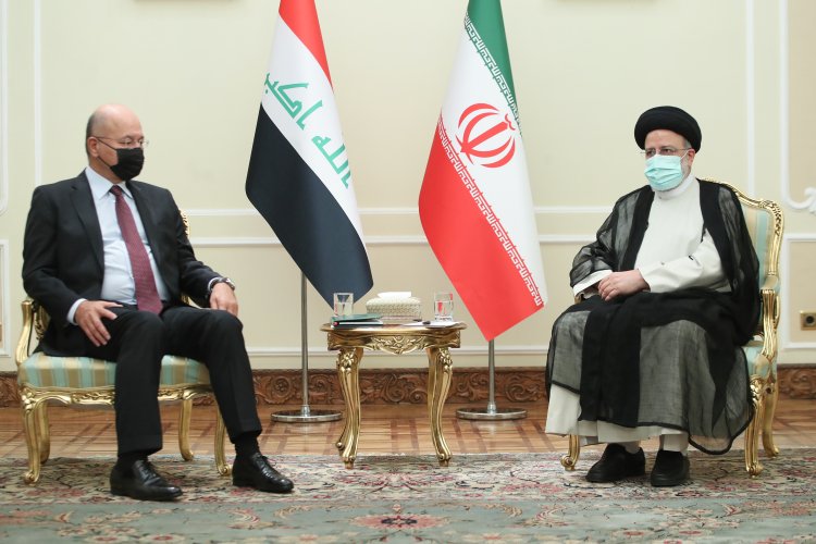 آیت الله رئیسی: جمهوری اسلامی ایران خواهان عراقی قوی و مقتدر است/ برهم صالح: ایران همواره یار روزهای سخت عراق بوده و این چراغ راه آینده روابط دو کشور است

