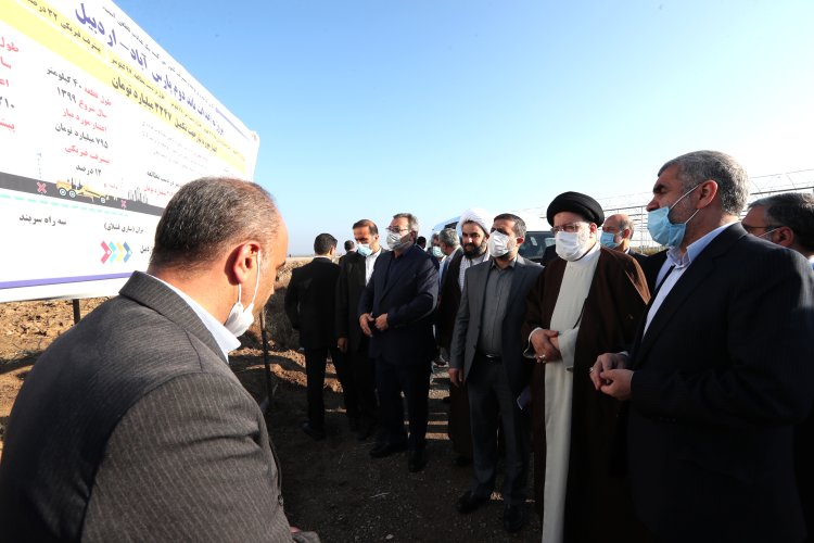 تاکید رئیس جمهور بر تسریع در تکمیل پروژه باند دوم جاده پارس آباد - اردبیل
