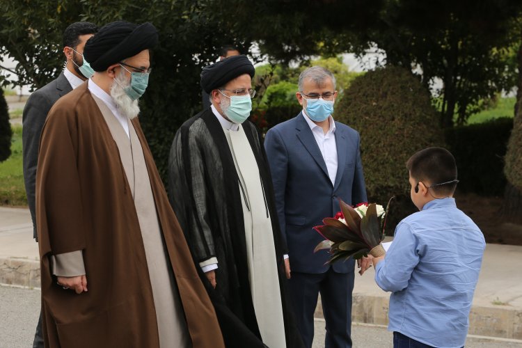 آیت‌الله رئیسی وارد استان البرز شد
