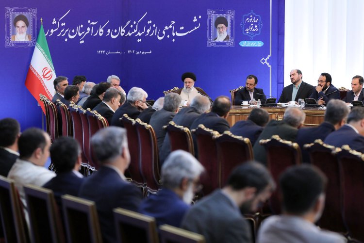 نشست رمضانی با جمعی از تولیدکنندگان و کارآفرینان برتر