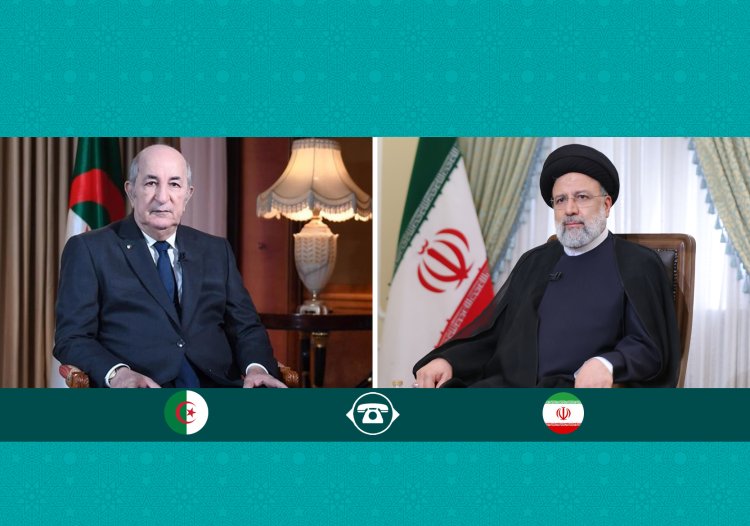تاکید آیت‌الله رئیسی بر ضرورت تشکیل جبهه منسجم کشورهای اسلامی علیه رژیم صهیونیستی و در حمایت از فلسطینیان/ عبدالمجید تبون: امیدوارم با همکاری کشورهای اسلامی، ملت فلسطین را از ظلم صهیونیست‌ها آزاد کنیم