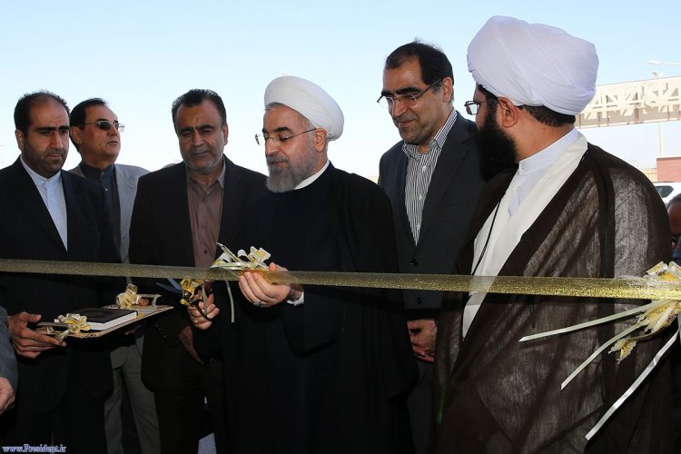 
 بیمارستان 140 تختخوابی پیامبر اعظم(ص) جزیره قشم  افتتاح شد