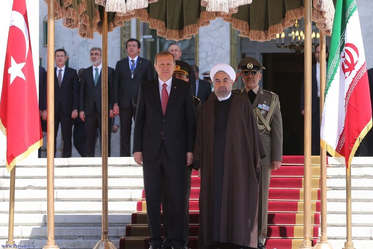  استقبال رسمی رییس‌جمهوری اسلامی ایران از رییس جمهور ترکیه 