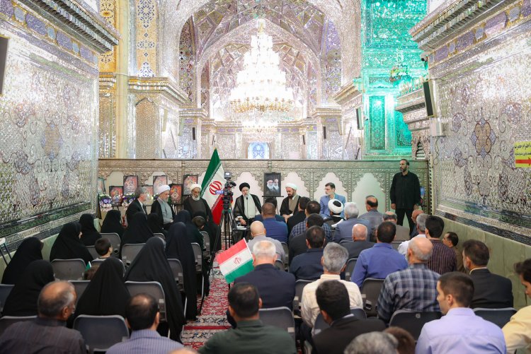 جنایات تروریسم تکفیری امتداد تاریخی دشمنی دشمنان خدا با اهل ایمان است/ مدعیان حقوق بشر باید پاسخگوی اعمال گروهک‌های تروریستی دست‌نشانده خود باشند/ ایثار شهدا و خانواده آنها مسئولیت دولتمردان را مضاعف کرده است