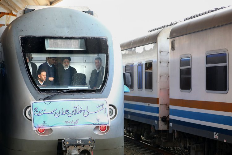 افتتاح کلان طرح راه‌آهن همدان_سنندج پس از 18 سال