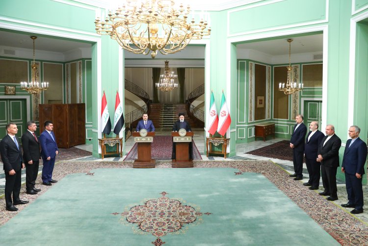 دکتر رئیسی: اقدامات آمریکایی‌ها برخلاف ادعاهای آنان دست صهیونیست‌ها را برای جنایت بازتر می‌کند/ روابط سیاسی، اقتصادی و امنیتی دو کشور روز به روز در حال ارتقاست/السودانی: کسانی که خواهان عدم گسترش دامنه بحران هستند، به رژیم صهیونیستی برای توقف جنایتش فشار بیاورند/ اجازه نخواهیم داد هیچ گروهی از خاک عراق خطری متوجه ایران کند