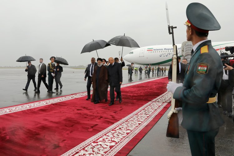 دکتر رئیسی دقایقی پیش وارد دوشنبه شد
