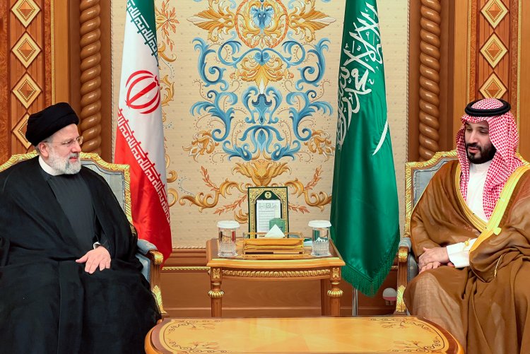 ملاقات ولیعهد عربستان با رئیس جمهور

