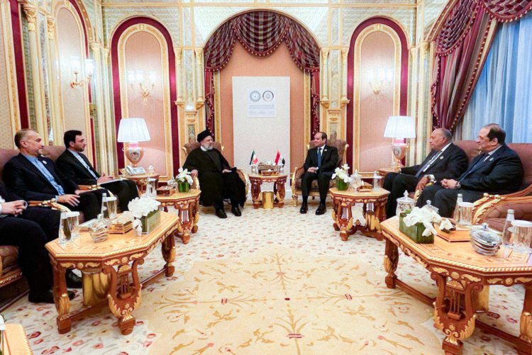 دکتر رئیسی: مانعی برای گسترش روابط با کشور دوست مصر نداریم/ آمریکا و رژیم صهیونیستی مانع گشوده شدن گذرگاه رفح هستند، اما باید بر مانع‌تراشی‌ها غلبه کرد/ السیسی: اراده سیاسی قطعی مصر برای ایجاد روابط واقعی با ایران است
