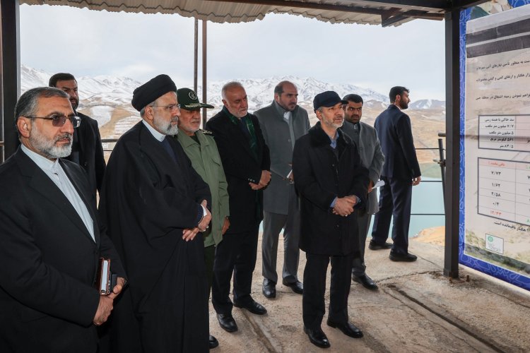 دکتر رئیسی از مراحل پایانی احداث سد 