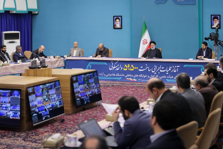 مراسم آغاز عملیات اجرایی ساخت حدود 60 هزار واحد مسکونی و خوابگاه متاهلی دانشگاهیان
