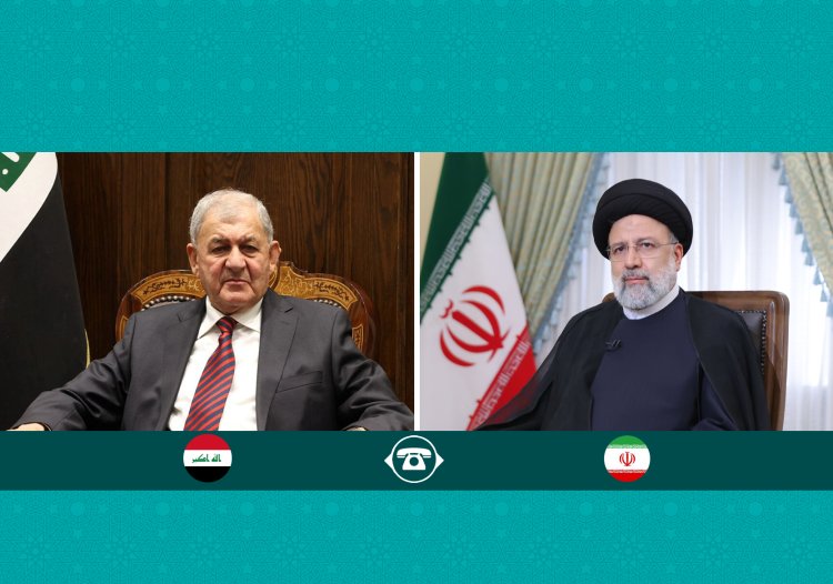 تاکید دکتر رئیسی بر ضرورت تقویت روابط فیمابین در راستای تامین منافع دو ملت/ ضرورت تلاش موثر امت اسلامی در جهت توقف جنایات رژیم صهیونیستی/ رئیس جمهور عراق: معتقدیم باید فارغ از توطئه بدخواهان برای تقویت بیش از پیش روابط تلاش کرد/ برخی کشورها به جای حل ریشه‌ای مشکل فلسطین به دنبال پیچیده‌تر کردن آن هستند
