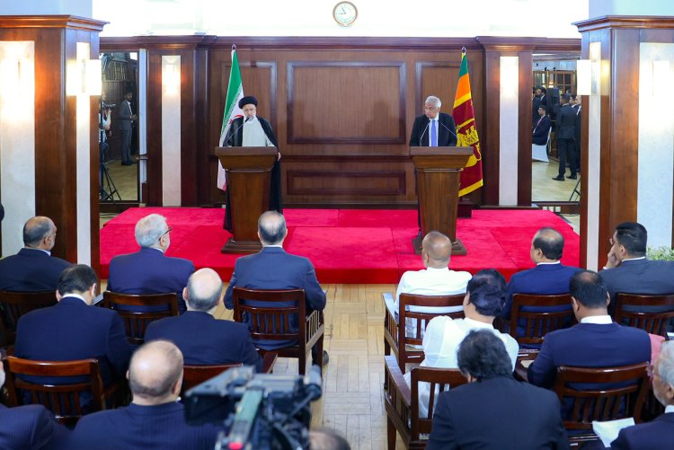 تبادل ظرفیت‌های موجود در ایران و سریلانکا به نفع دو کشور و دوملت است/ آمادگی جمهوری اسلامی ایران برای ارائه خدمات فنی و مهندسی در مسیر توسعه سریلانکا/ کمیسیون مشترک دو کشور به منظور تسریع در اجرای توافقات صورت گرفته بةزودی برگزار خواهد شد/ قطع سریع حملات و جنایات علیه مردم غزه و کمک‌رسانی فوری به مردم این منطقه موضع مشترک ایران و سریلانکا است
