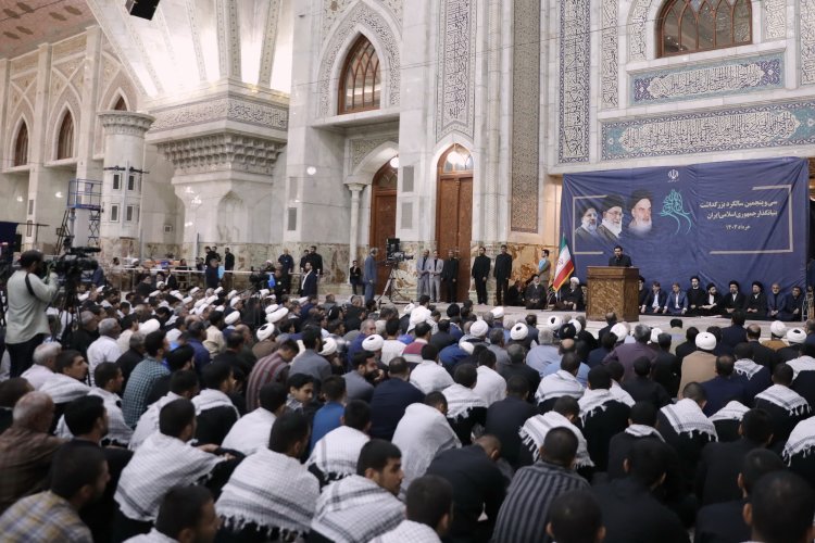 شکل‌گیری محور مقاومت در منطقه یادگار امام راحل است/ همه موفقیت‌های جمهوری اسلامی ریشه در تفکر و تدبیر امام خمینی دارد/ مردم با حضور قدرتمند در انتخابات موفقیت کنونی نظام را تضمین و دشمنان را تضعیف کنند
