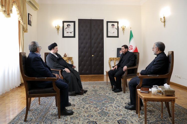 حضور حجت‌الاسلام والمسلمین سید حسن خمینی در دفتر سرپرست ریاست جمهوری