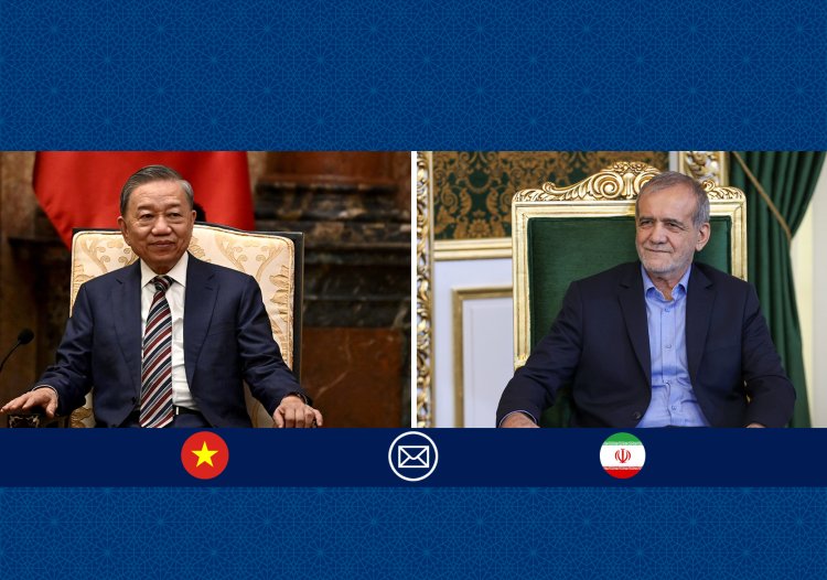 پیام تبریک دکتر پزشکیان به مناسبت روز ملی جمهوری ویتنام
