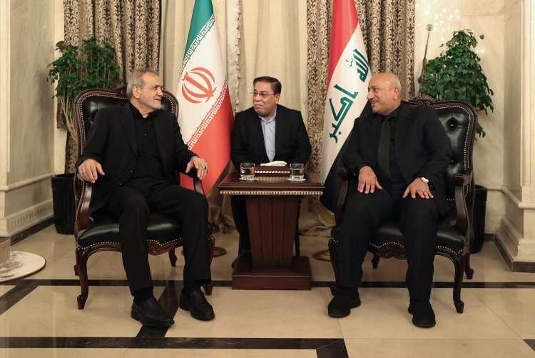 دکتر پزشکیان دقایقی پیش با استقبال استاندار، وارد کربلا شد 
