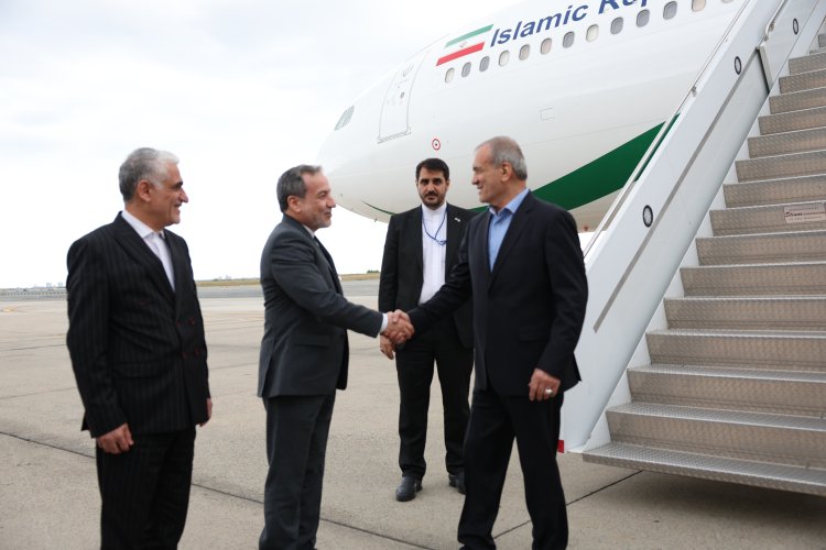 دکتر پزشکیان دقایقی قبل وارد نیویورک شد
