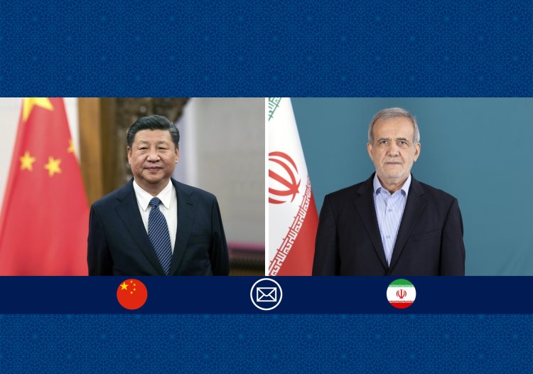 پیام تبریک دکتر پزشکیان به شی جین پینگ
