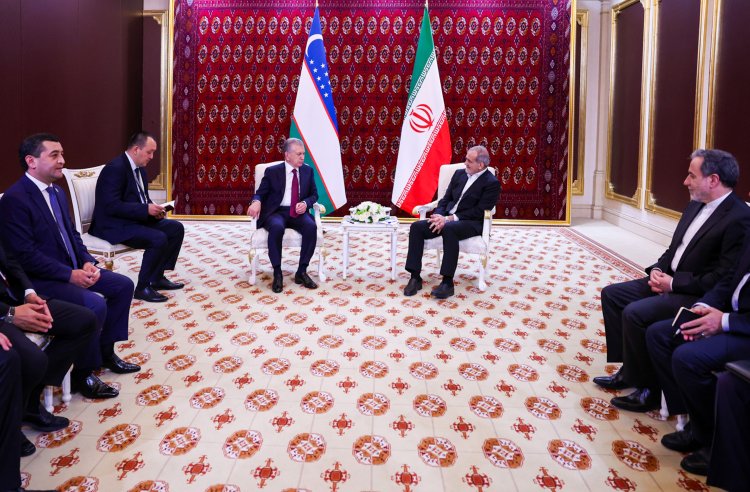 دیدار و گفتگوی دکتر پزشکیان با رئیس جمهور ازبکستان
