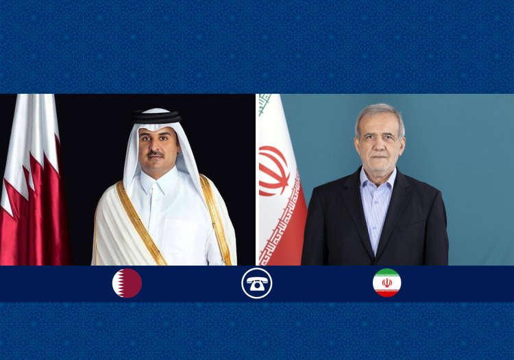 دکتر پزشکیان: ‌شیوع تروریسم در منطقه به نفع هیچ کشوری نیست و همه باید برای مقابله با این پدیده شوم مشارکت کنند/ تأکید امیر قطر بر راهکار سیاسی برای حل بحران سوریه و حفظ تمامیت ارضی این کشور
