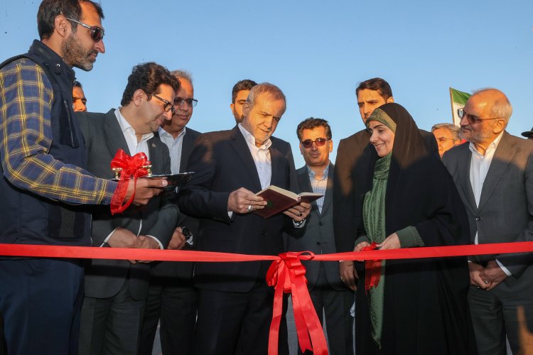 افتتاح قطعه پایانی بزرگراه زابل-زاهدان
