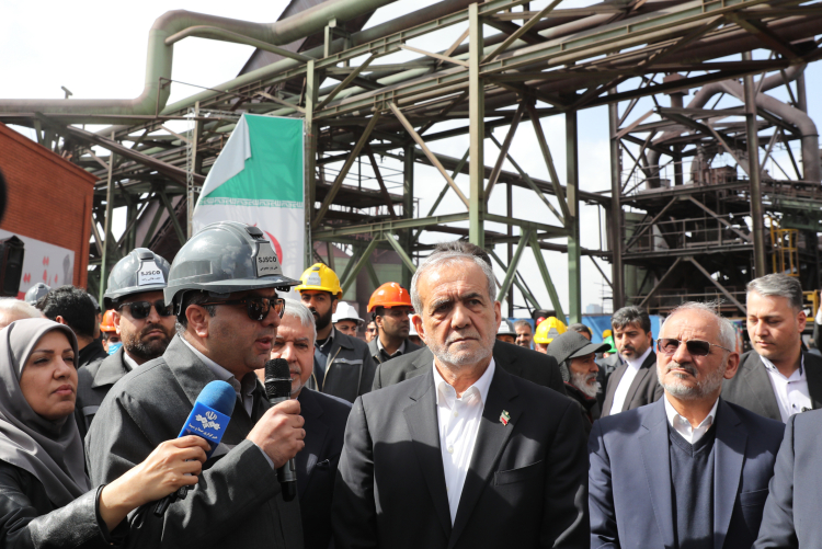 افتتاح رسمی کارخانه احیای مستقیم شماره 2 شرکت جهان فولاد سیرجان