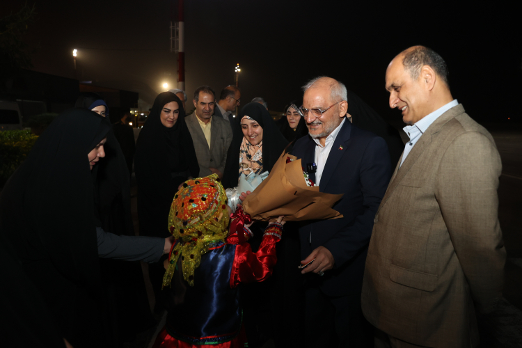 دکتر حاجی میرزایی وارد رشت شد