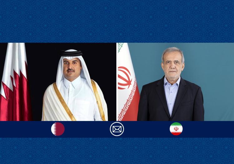 پیام تبریک دکتر پزشکیان به مناسبت روز ملی قطر
