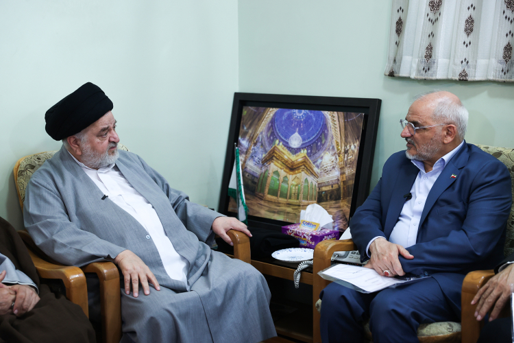 دیدار رئیس دفتر رئیس جمهور با آیت الله شهرستانی