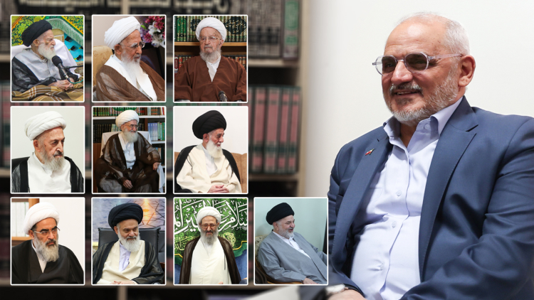 حضرت آیت الله شبیری زنجانی: همه وظیفه دارند به دولت برای حل مشکلات کمک کنند/ حضرت آیت اله سبحانی: همه باید پشتیبان مذاکرات باشیم/ حضرت آیت‌الله نوری همدانی: هیچکس حق ندارد حرفی بزند یا حرکتی انجام دهد که بوی اختلاف از آن به مشام برسد/ حضرت آیت الله مکارم شیرازی: منشأ اصلی گرانی‌ها با برگزاری جلسات کارشناسی و بررسی‌های دقیق، مشخص شود/ تاکید حضرت آیت الله جوادی آملی بر جهل‌زدایی، جهالت‌زدایی و جاهلیت‌زدایی/ دکتر حاجی میرزایی: شخص دکتر پزشکیان به شکل مستمر و منظم پیگیر بهبود وضعیت اقتصادی و معیشتی مردم است
