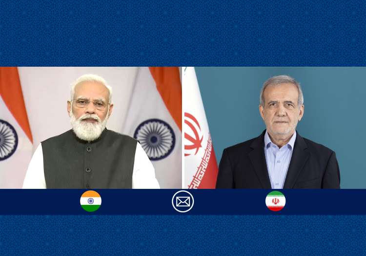 دکتر پزشکیان فرا رسیدن سالگرد استقلال جمهوری هند را تبریک گفت 
