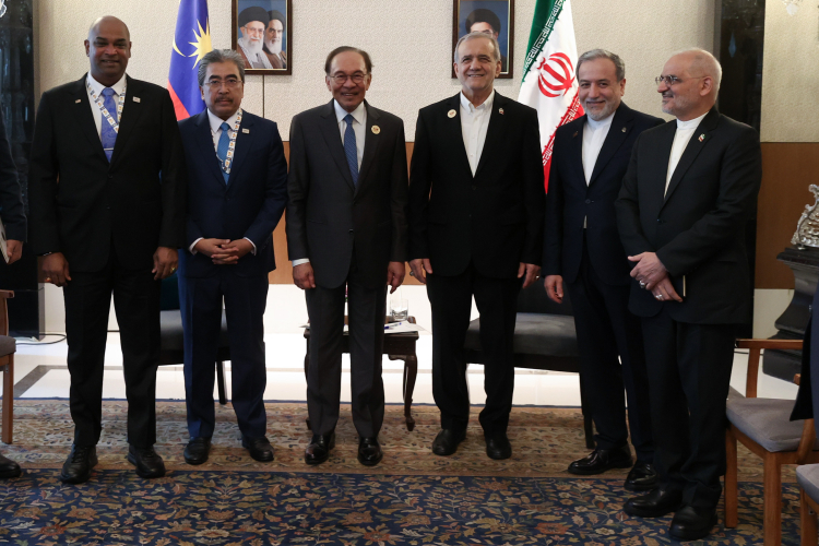 دیدار نخست وزیر مالزی با رئیس جمهور