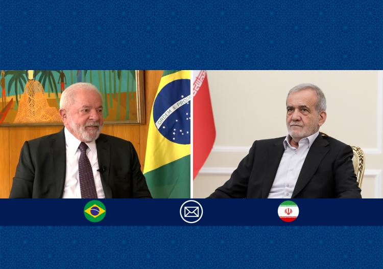 پیام تبریک دکتر پزشکیان در پی پیروزی آقای لولا داسیلوا در انتخابات ریاست جمهوری برزیل
