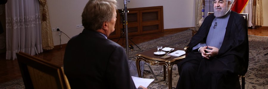 گفتگو با شبکه تلویزیونی سی بی اس آمریکا