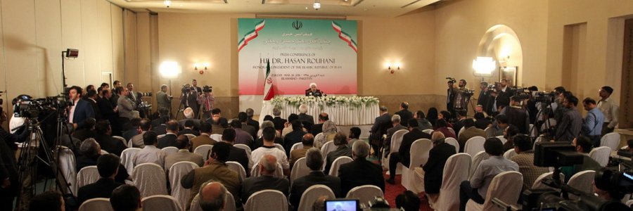 کنفرانس خبری در پاکستان