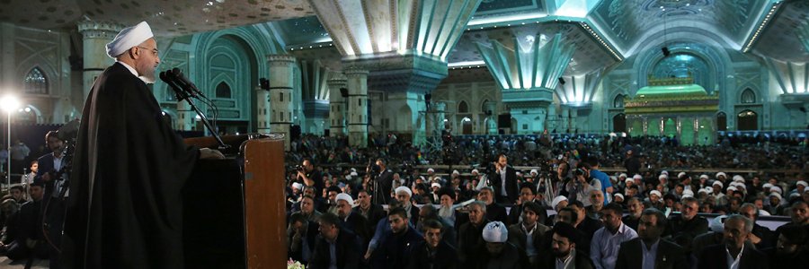 دکتر روحانی در آئین سالگرد ارتحال حضرت امام(ره)