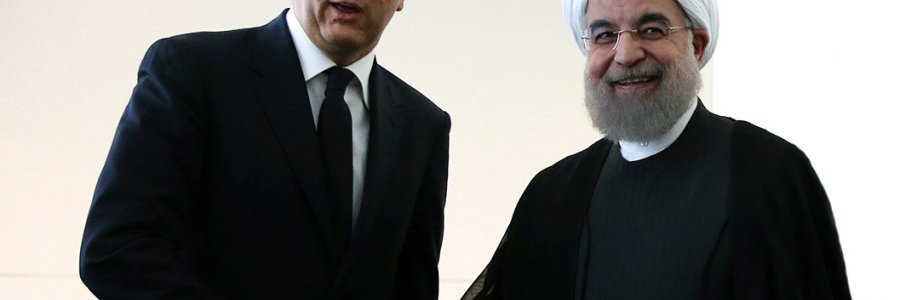  دکتر روحانی در دیدار نخست وزیر ایتالیا