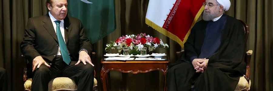  دکتر روحانی در دیدار نخست وزیر پاکستان