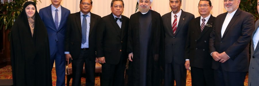 دیدار رییس مجلس مالزی