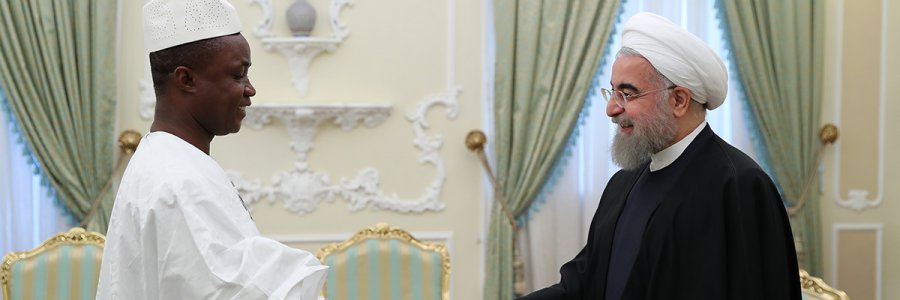 تقدیم استوارنامه سفیر سیرالئون