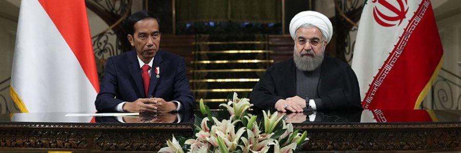 مصاحبه مطبوعاتی مشترک با رییس جمهور اندونزی